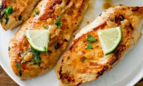 Poulet Poêlé Sauce Crémeuse à la Coriandre