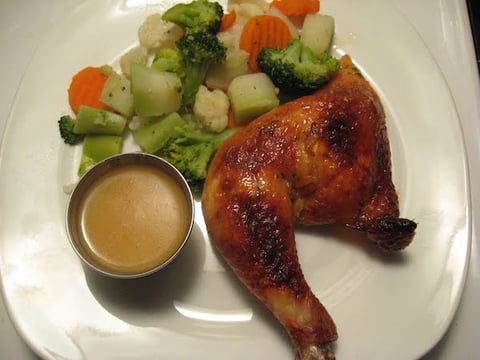 Poulet Rôti à la Marmelade