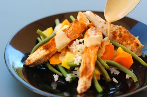 Poulet Sauce Crémeuse au Paprika