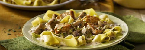 Poulet Stroganoff cuit à la Mijoteuse