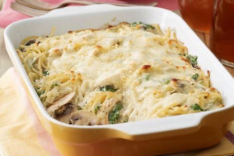 Poulet Tetrazzini à la Florentine