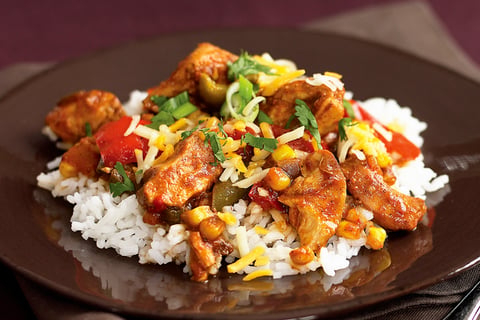 Poulet Tex-mex à la Mijoteuse