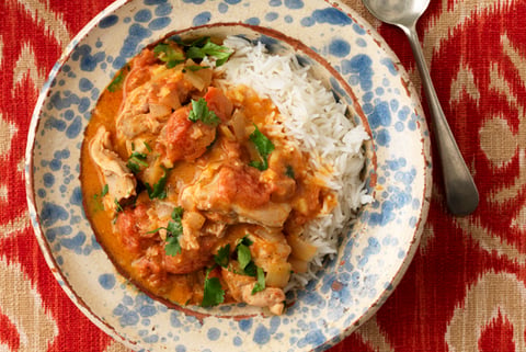 Poulet Thaï au Cari Rouge, Cuit à la Mijoteuse