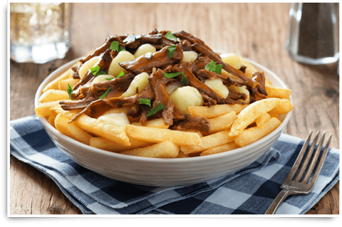 Poutine à la Pointe de Poitrine avec Superfries