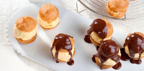 Profiteroles Vanille