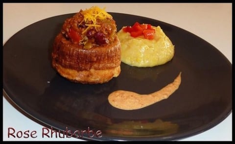 Pudding à la Mexicaine et son Crémeux au Mais