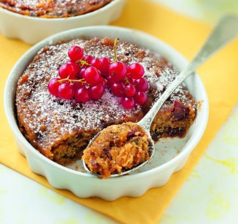Pudding au Gingembre et Fruits Secs Version Cocotte Minute