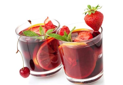 Punch Ensoleillé à la Sangria