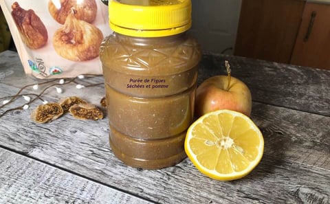 Purée de Figues séchées et Pomme