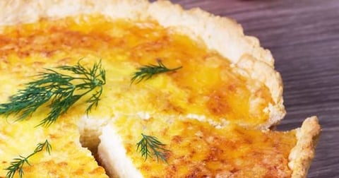 Quiche au Crabe et au Gruyère