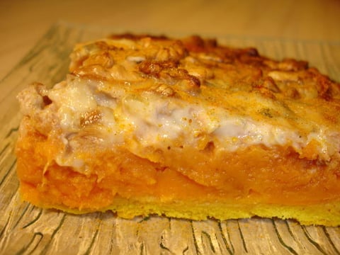Quiche aux Patates Douces Gorgonzola et Noix