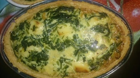 QUICHES AUX ÉPINARDS