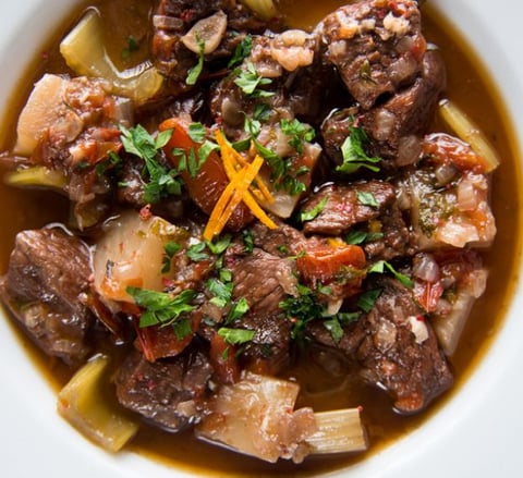 Ragoût de Boeuf Chunky à la Mijoteuse