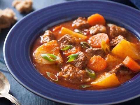 Ragoût de Boeuf et Légumes à L'autocuiseur