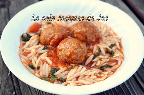 RAGOÛT DE BOULETTES À L'ITALIENNE (MIJOTEUSE)