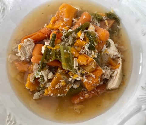 Ragoût de Poulet et Légumes