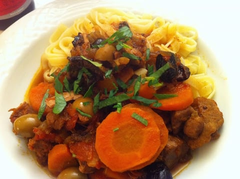 Ragoût aux Olives et Chorizo