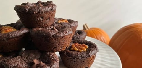 Brownies à la Citrouille et au Cacao