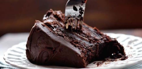 Cake au Chocolat avec Glaçage Brillant