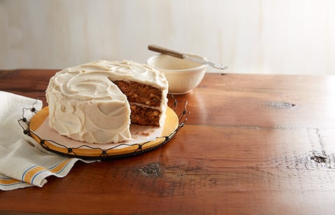 Gâteau D'automne Aux Carottes Et Beurre D'arachides