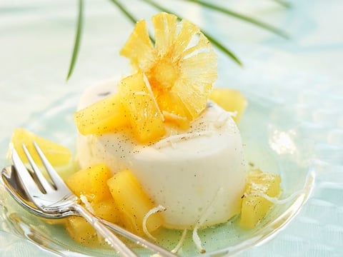 Panna Cotta Ananas Coco