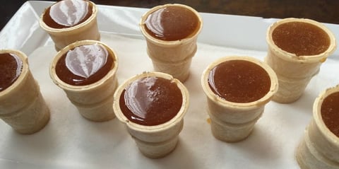 Mini-cornets au Vrai de Vrai Sirop D’érable