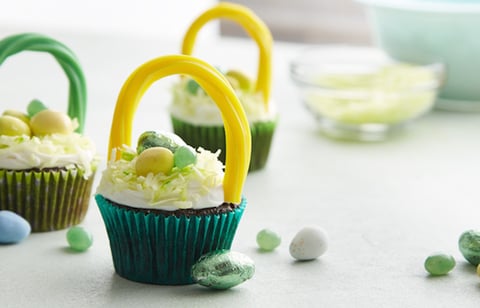 Petits Gâteaux Paniers De Pâques