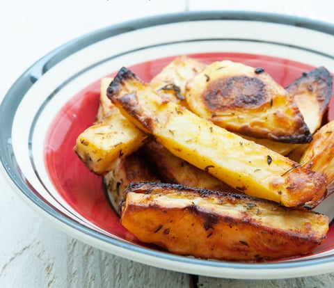 Potatoes au Four au Thym, Piment et Ail