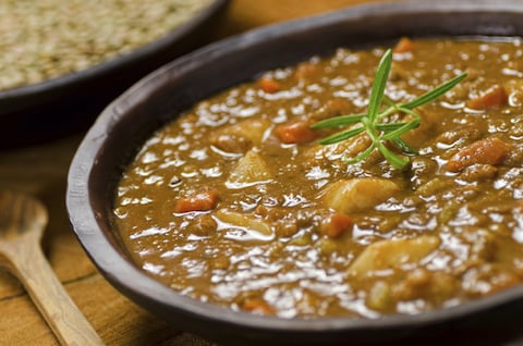 SOUPE AUX LENTILLES