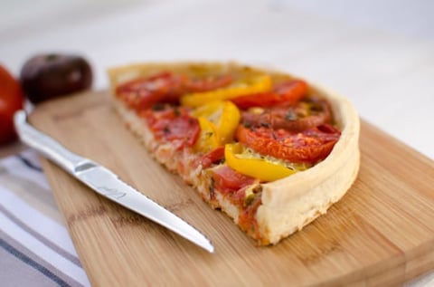 Tarte à la Tomate Sans Gluten