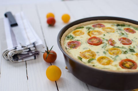 Tarte Salée Chorizo – Tomate Sans Gluten
