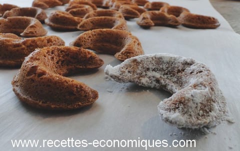 Demi Lunes à la Vanille