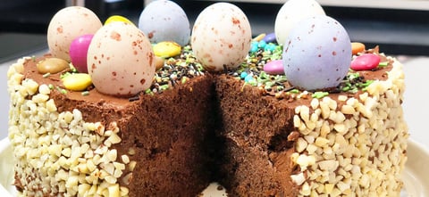 Gâteau tout CHOCOLAT de Pâques