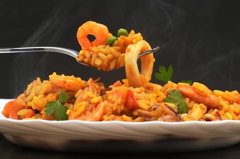 Riz aux Fruits de Mer à la Cantonaise