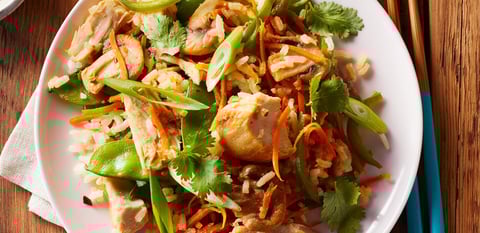 Riz Frit au Poulet