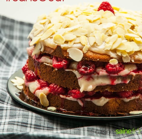 Gâteau à Étages Vegan, Sans Gluten, Sans Lait, sans œuf et Sans Soja