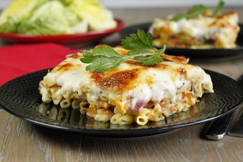 Gratin de Pâtes aux Légumes