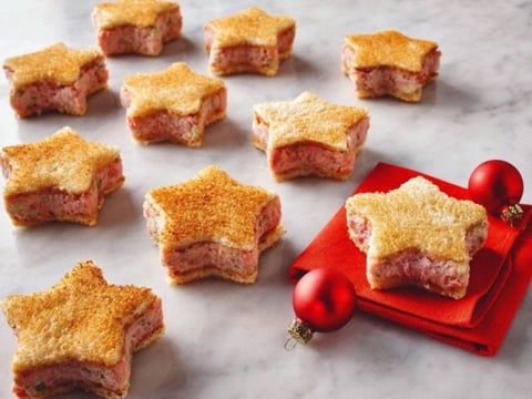 Petits Sandwichs de Noël à l’Érable