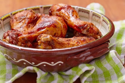Pilons de Poulet, Sauce à Côtes Levées
