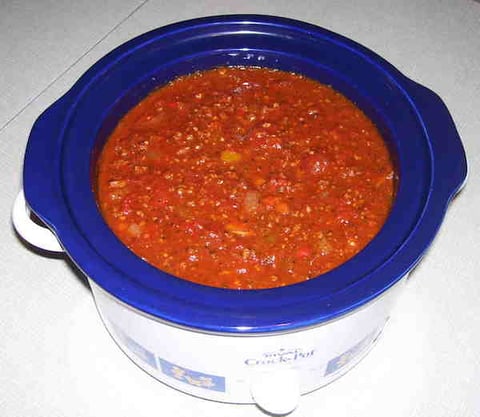 Sauce à Spaghetti à la Mijoteuse
