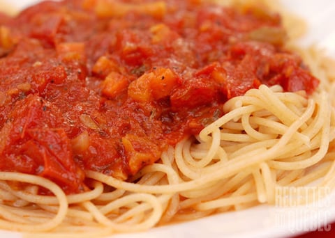 Sauce à Spaghetti au Sirop D'érable pour Mijoteuse