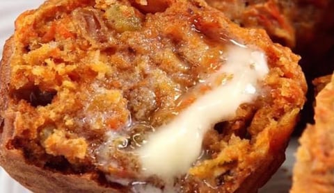 Muffin aux Carottes et Ananas
