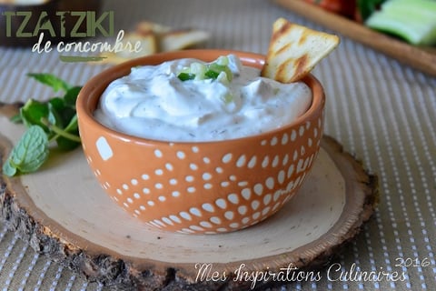 Tzatziki Maison au Concombre