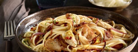 Linguine aux Topinambours