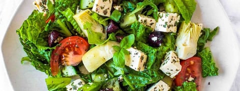 Salade Grecque au Tofu