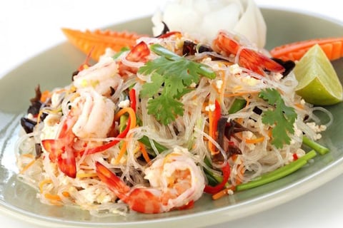 Vermicelles Thaï aux Fruits de Mer