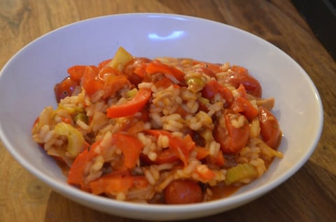 Risotto Thon et Poivron