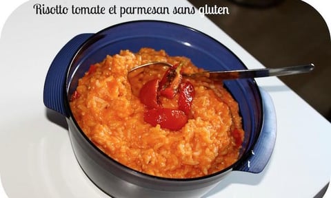 Risotto Tomate et Parmesan Sans Gluten