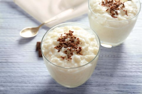 Riz au Lait D'amandes et Zestes D'agrumes