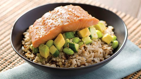 Riz au Saumon Californien